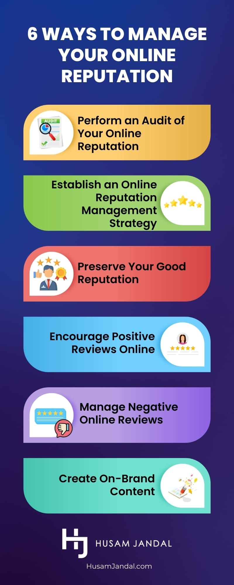 6 Ways to manage your online reputation