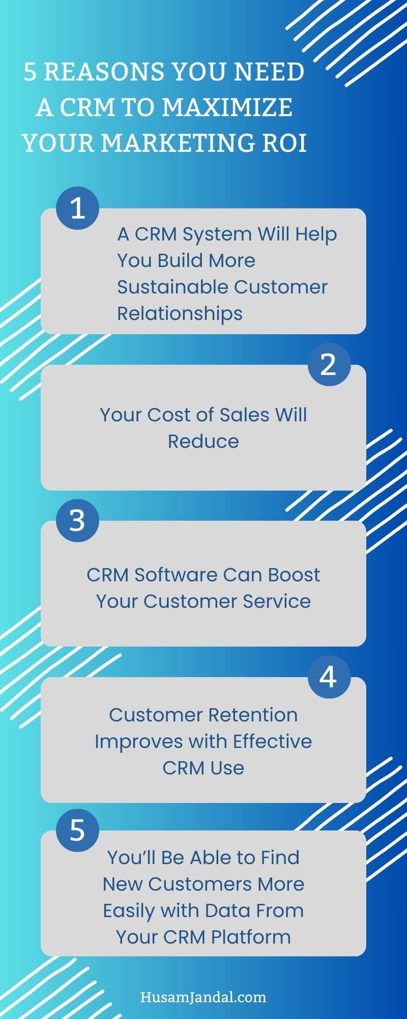 5 Reasons You Need a CRM to Maximize Your Marketing ROI_Infographic