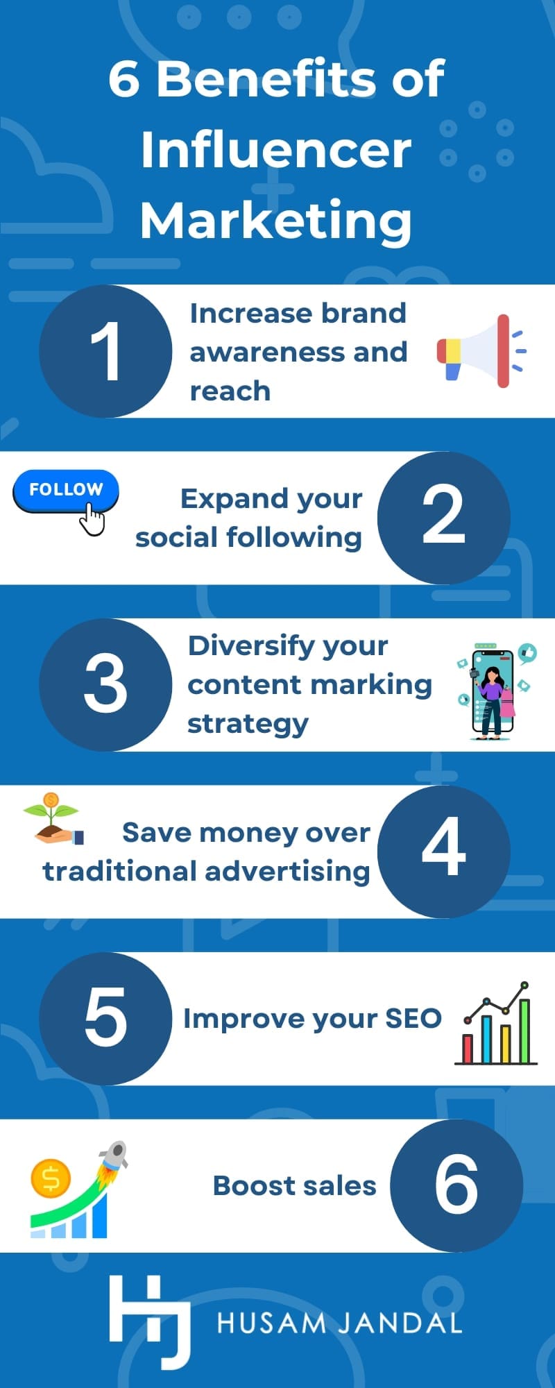 6 Benefits of Influencer Marketing
