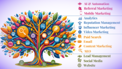 Digital Marketing Tree