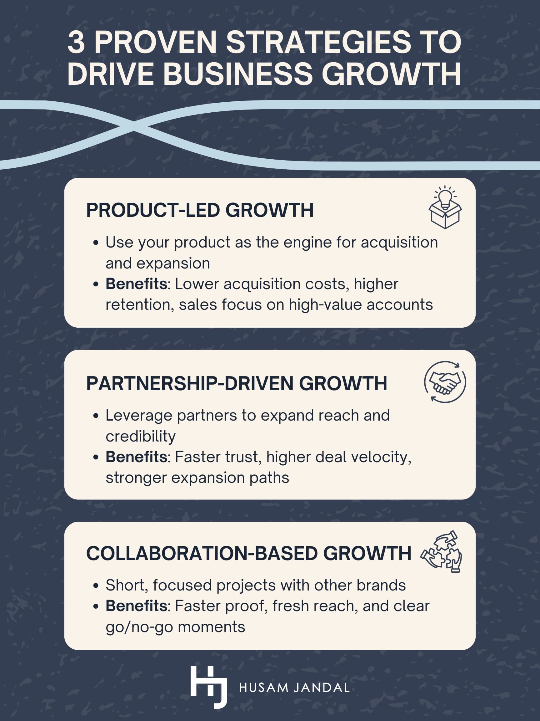 Infographic - 3 Proven Strategies to Drive Business Growth
