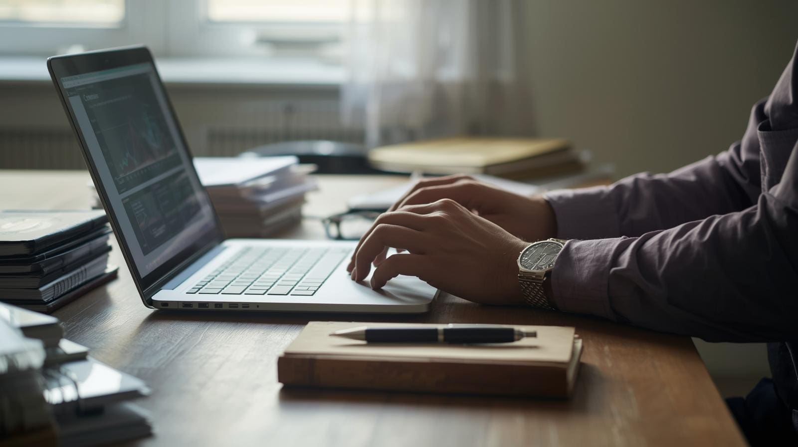 Future-Proof Your Business: Strategies for Lasting Success - Man typing on laptop at a desk